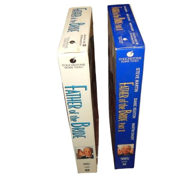 FATHER OF THE BRIDE & FATHER OF THE BRIDE PART II vintage VHS movie bundle - Picture 6 of 7
